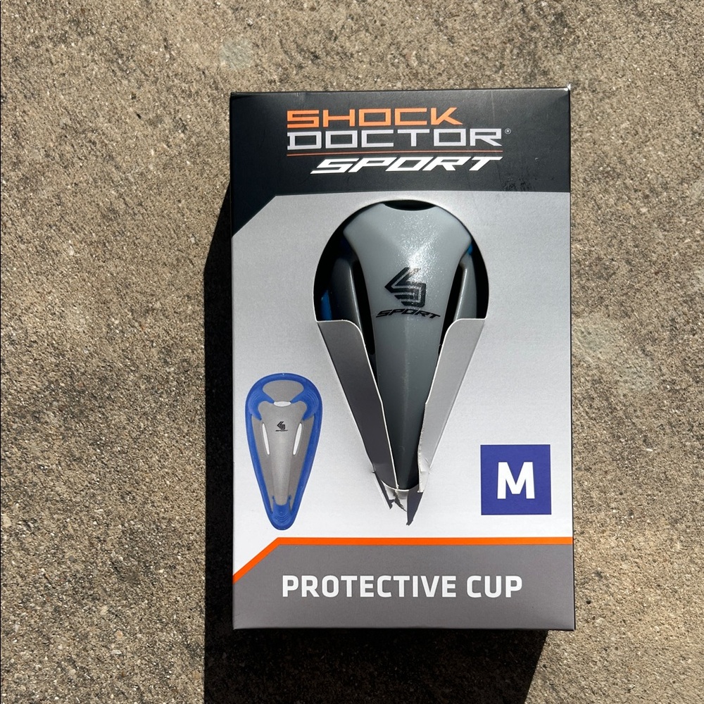 Shock Doctor Sport Protective Cup - Gray